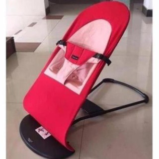 Ghế nhún tạo rung lưới thoáng khí gối đầu - ghế rung nhún đa năng cho bé nằm chơi ngủ uống sữa ..