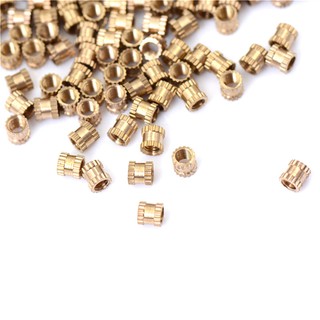 Đai ốc đồng thau M3x3x4mm