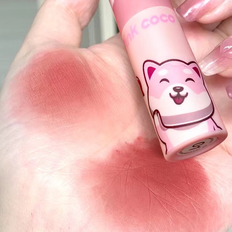 Abpopa Màu Hồng PINK COCO® Son Kem Lì Mềm Mịn Lâu Trôi Không Phai Và Làm Sáng Màu Da