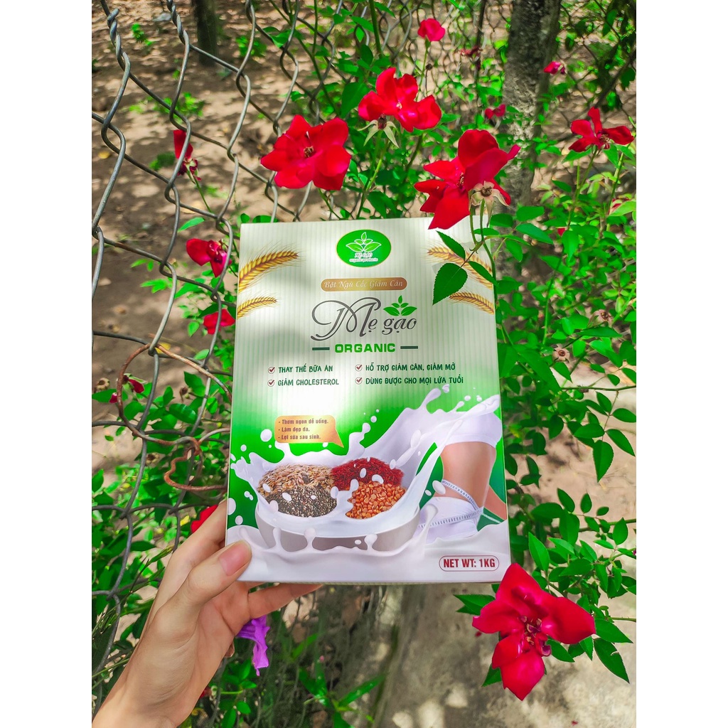 Ngũ Cốc Giảm Cân Mẹ Gạo Organic, Bột Giảm Cân Organic Giảm Cân An Toàn, Hiệu Quả Chính Hãng