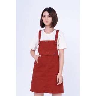 Váy BOO Yếm BOO Nữ Dáng Aline Phối Túi Thêu Vỏ Sò Phong Cách Dành Cho Gen Z Cá Tính