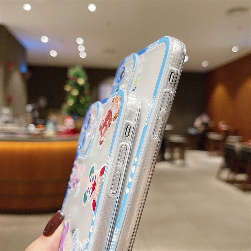 Ốp lưng iphone trong hoạt hình gấu bảo vệ cam 6/6s/6plus/6splus/7plus/8plus/x/xsmax/11/11promax/12/12pro/12promax/13