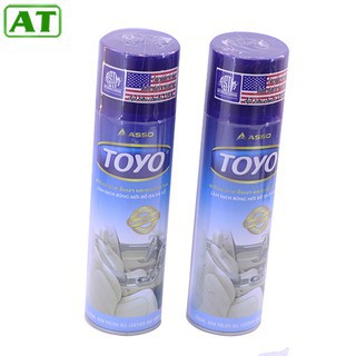 Toyo xịt bóng nội thất ô tô Thái Lan xịt bóng đồ  da và gỗ dung tích 500ml