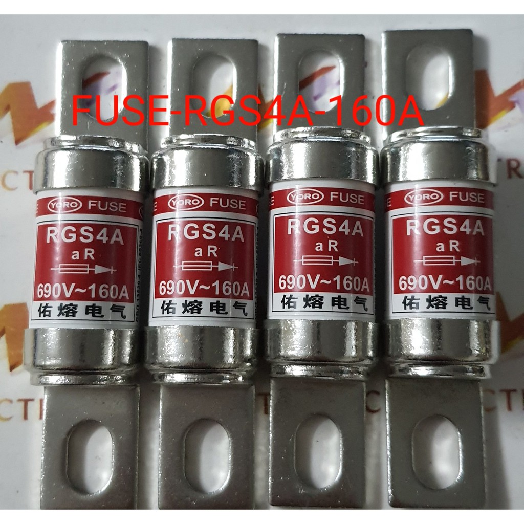 Cầu chì ngắt nhanh FUSE RGS4A 160A