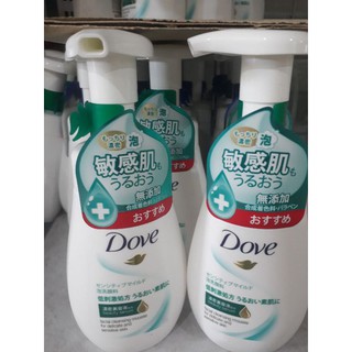 Sữa rửa mặt Dove dạng bọt- Hàng Nhật
