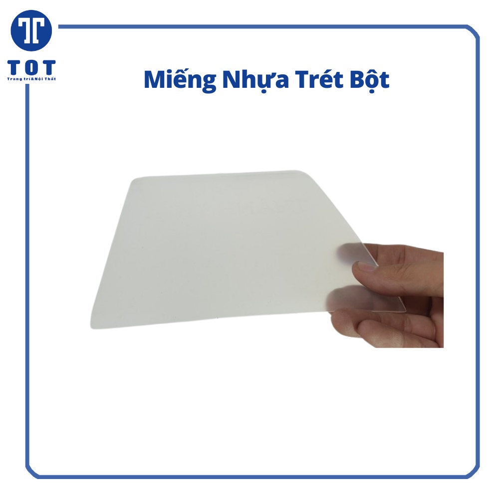 Miếng Nhựa Trét/Quét Bột Keo Chà Ron