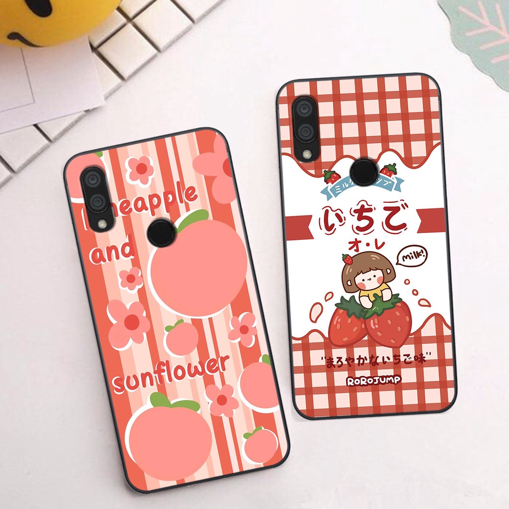 Ốp lưng Xiaomi  Redmi 7 hình hoa quả, bơ, dứa, dưa hấu đáng yêu - Giá rẻ nhất