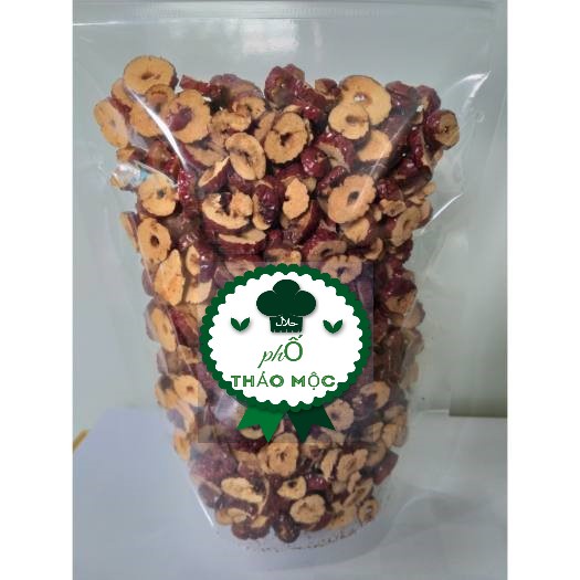 500 gr Táo đỏ Tân cương thái lát sấy khô