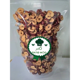 100 gr Táo đỏ Tân cương thái lát sấy khô