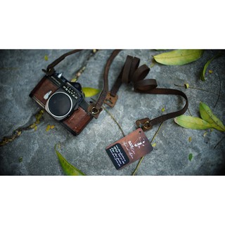 [Hàng chính hãng] Dây máy ảnh RAM A5 TALOR MAY( da bò thật ) - FUJIFILM / SONY / CANON / NIKON / LUMIX / OLYMPUS *