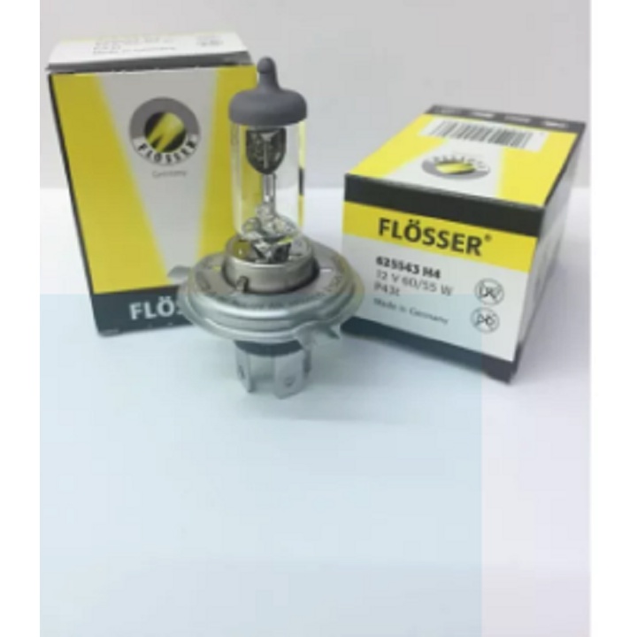 Bóng Đèn Pha ôtô H4  FLOSSER ĐỨC xịn