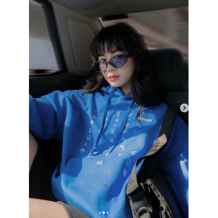 Áo Khoác LEVENTS® SPACE HOODIE / Blue Vải Fabric Cam kết chính hãng