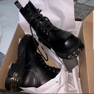 (35-48) Sẵn 40 Giày Boots đế ghim unisex cực chất