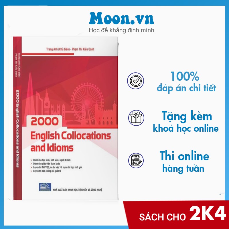 [ Sách Tiếng Anh cô Trang Anh ] 2000 English Collocation and Idioms