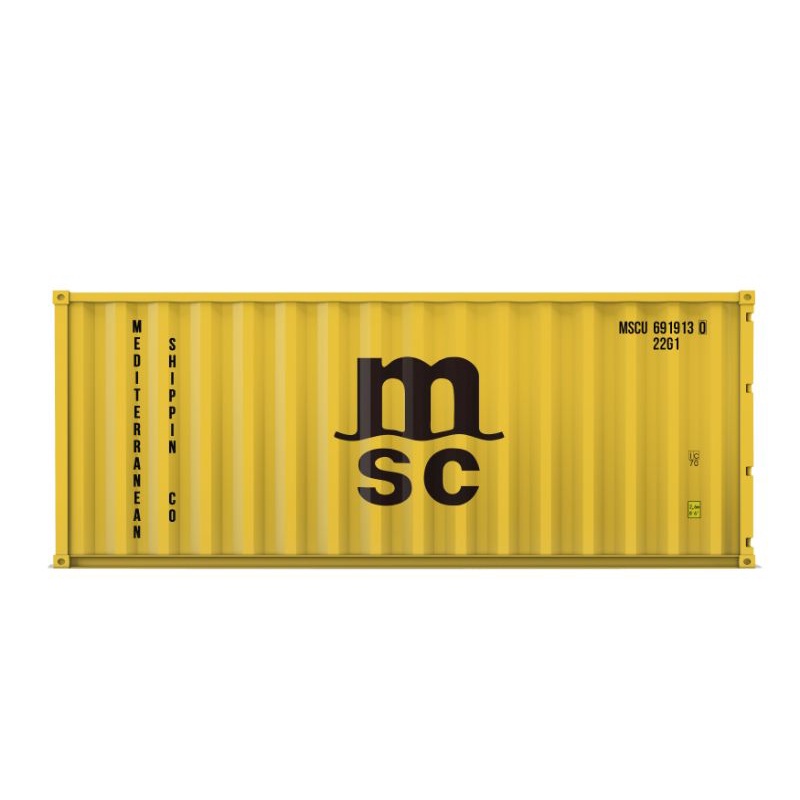 Mô hình thùng container 1:24