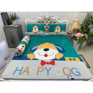 ga gối thun lạnh 5D cao cấp mẫu bé