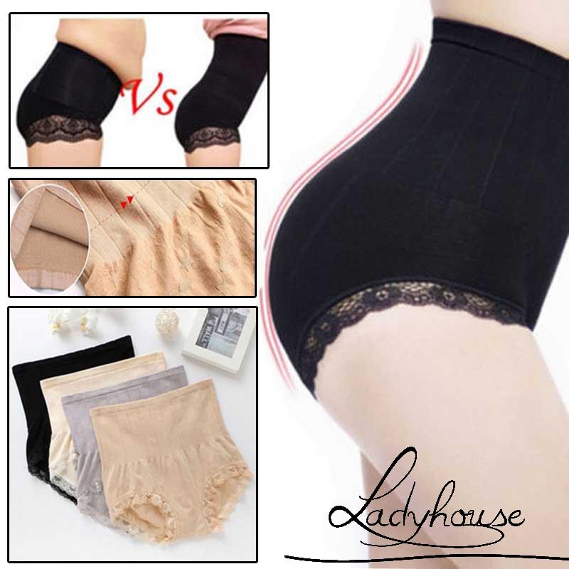 Quần Lót Lưng Cao Siêu Mỏng Định Hình Dáng Thon Gọn Thoáng Khí Cho Nữ