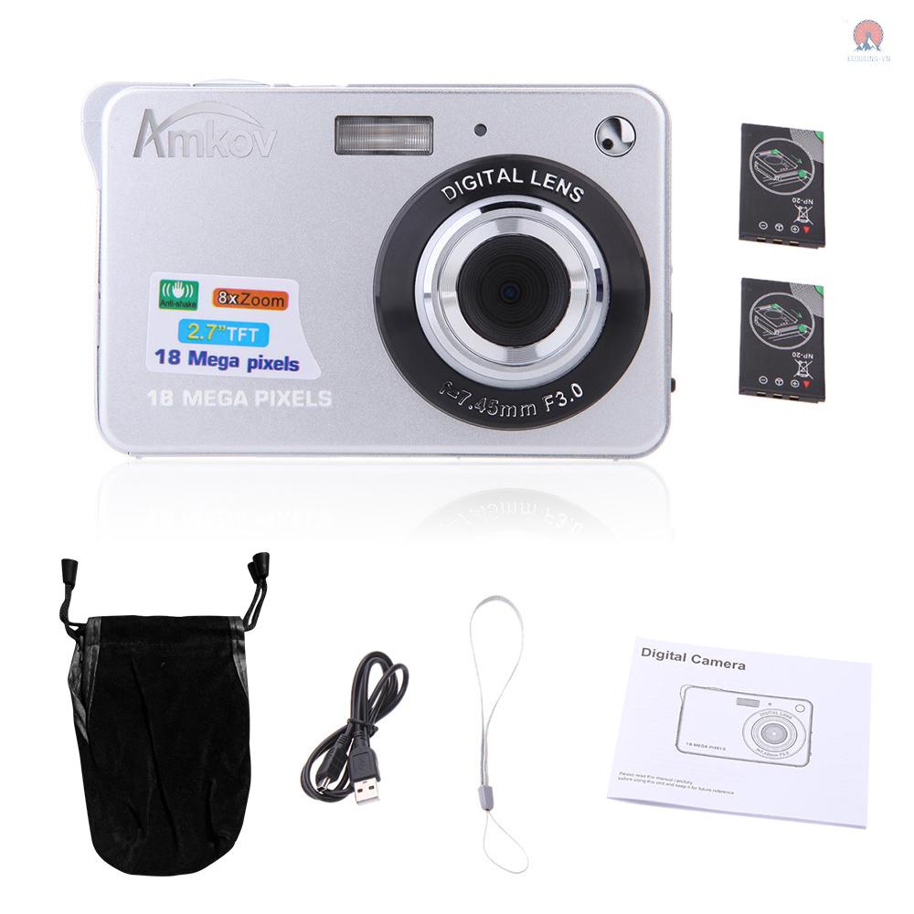 Máy quay phim kỹ thuật số 18MP 2.7 độ phân giải cao
 | BigBuy360 - bigbuy360.vn