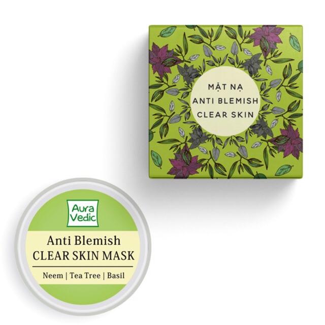 Mặt nạ Neem đẩy mụn
