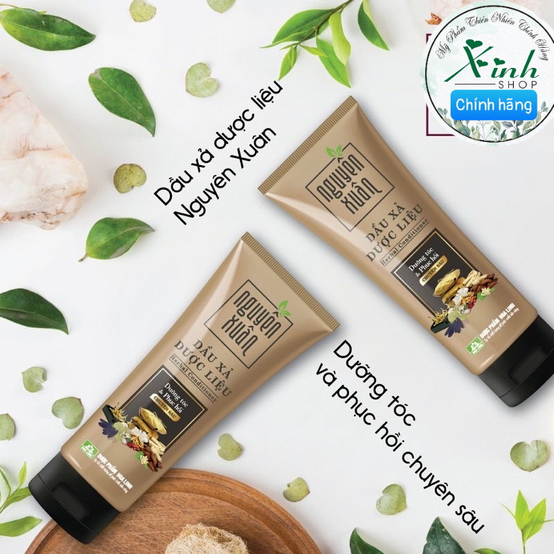 Dầu xả dược liệu Nguyên Xuân chai 180ml chính hãng
