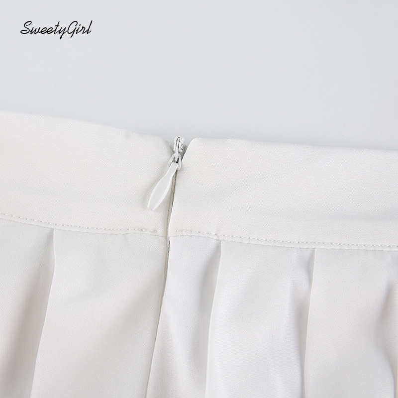 Chân Váy Lưng Cao Hoạ Tiết Thêu Thiết Kế Đơn Giản Dành Cho Phái Nữ