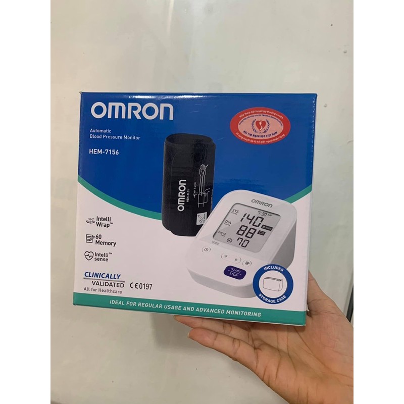 MÁY ĐO HUYẾT ÁP BẮP TAY OMRON HEM-7156