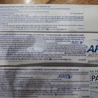 Kem đánh răng Sensodyne 100g