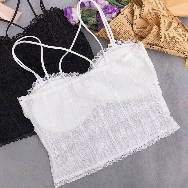 Áo bra dáng croptop cho nữ phong cách Hàn Quốc cực xinh Bra03