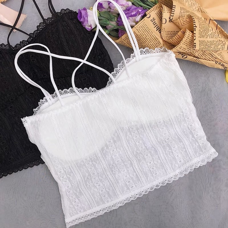 [Mã FAMARAL2 giảm 10K đơn 50K] Áo bra dáng croptop cho nữ phong cách Hàn Quốc cực xinh Bra03 | BigBuy360 - bigbuy360.vn