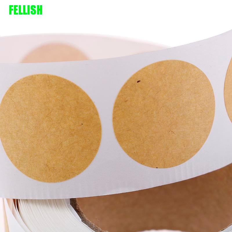 Set 500 miếng dán tròn dùng trang trí đồ thủ công DIY