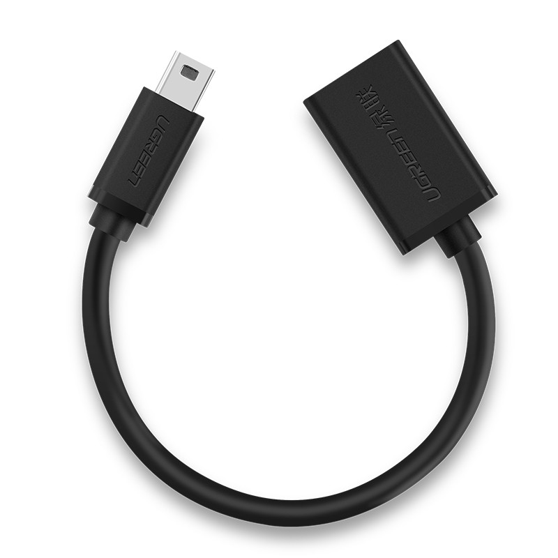 Cáp OTG Mini USB 2.0 UGREEN US249 10383 - Hàng phân phối chính hãng