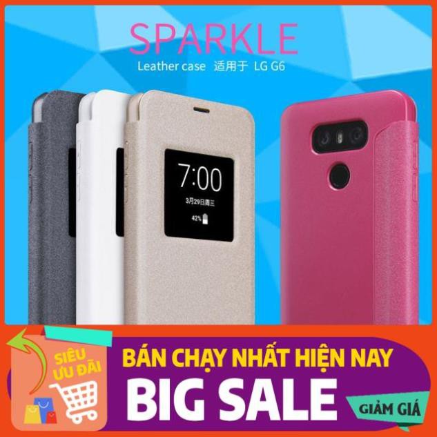 Bao da LG G6 chính hãng Nillkin Sparkle