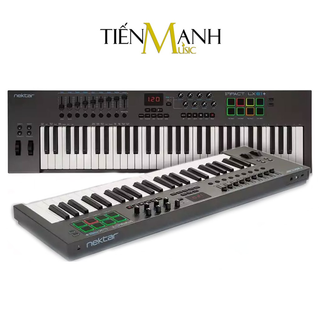 Nektar Impact LX61+ Midi Keyboard Controller 61 Phím Cảm ứng lực (Bàn phím sáng tác - Sản xuất âm nhạc Producer)