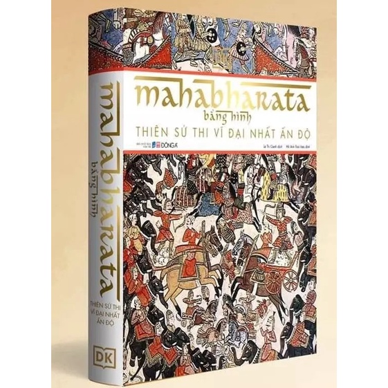 [Mã LT50 giảm 50k đơn 250k] Sách- Mahabharata Bằng Hình - Thiên Sử Thi Vĩ Đại Nhất Của Ấn Độ