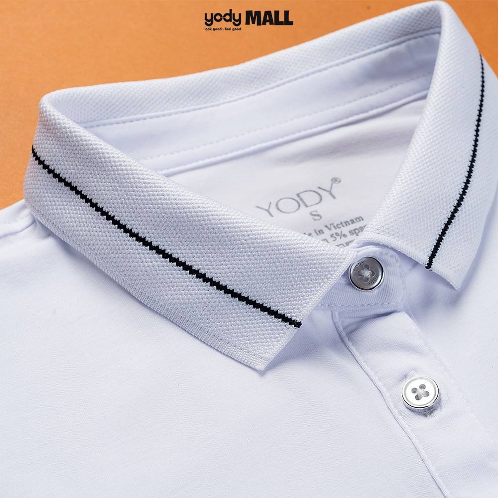 Áo phông nữ Pima YODY chất cotton pima có cổmềm mại kháng khuẩn tự nhiên APN3010