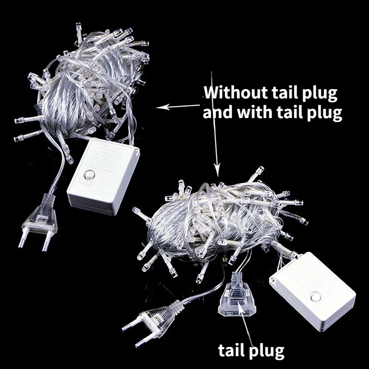 Dây Đèn Led 8 Chế Độ Chống Nước Trang Trí Cây Thông Noel