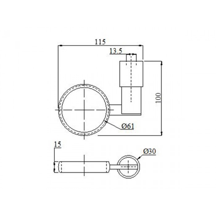 Kệ để xà bông cao cấp chân đúc 406A- bát cường lực