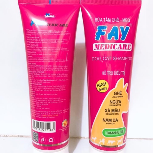 SỮA TẮM FAY 285ML ĐẶC TRỊ VIÊM DA - GHẺ - NẤM ...( FAY MEDICARE 285ML VỚI TINH DẦU MÙ U KHẮC TINH CỦA GHẺ,NẤM , XÀ MÂU )