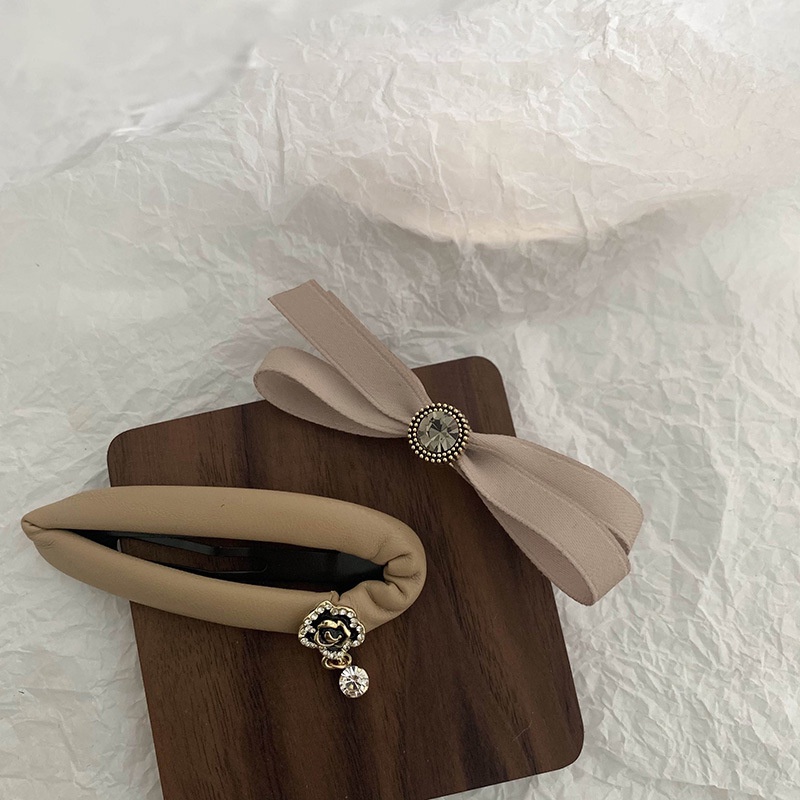 2022 Kẹp Tóc Kaki Tự Nhiên Phong Cách Mới