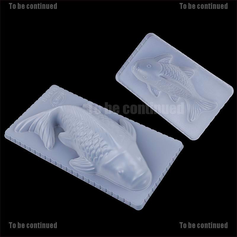 Khuôn Nhựa Làm Bánh Hình Cá Koi 3d Độc Đáo
