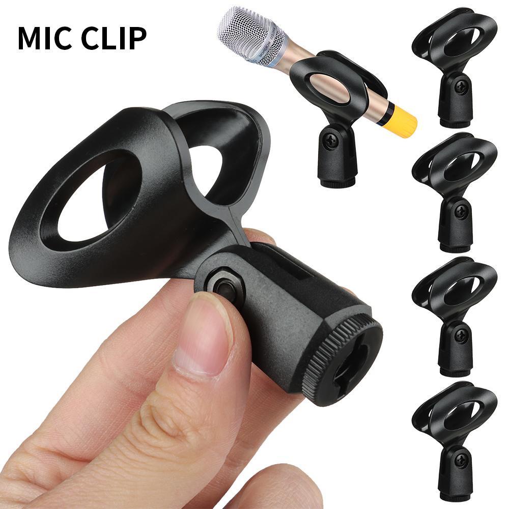 Giá Đỡ Mic Bằng Nhựa Màu Đen Có Dây