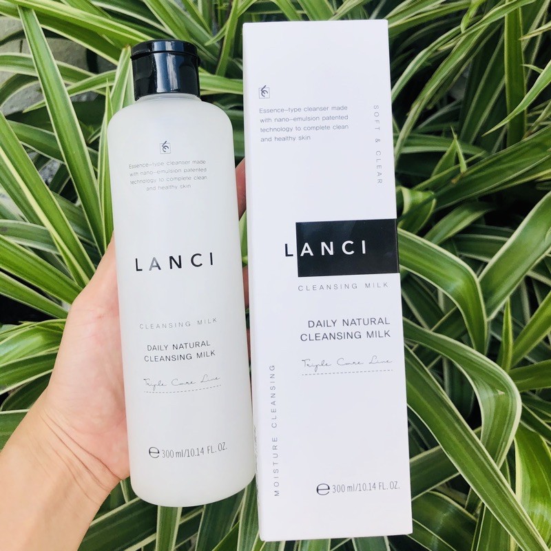 Sữa tẩy trang dưỡng ẩm Lanci