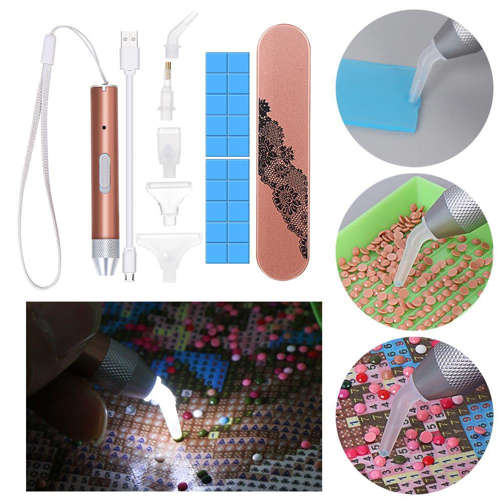 Bút Trang Trí Móng Nghệ Thuật Có Đèn LED