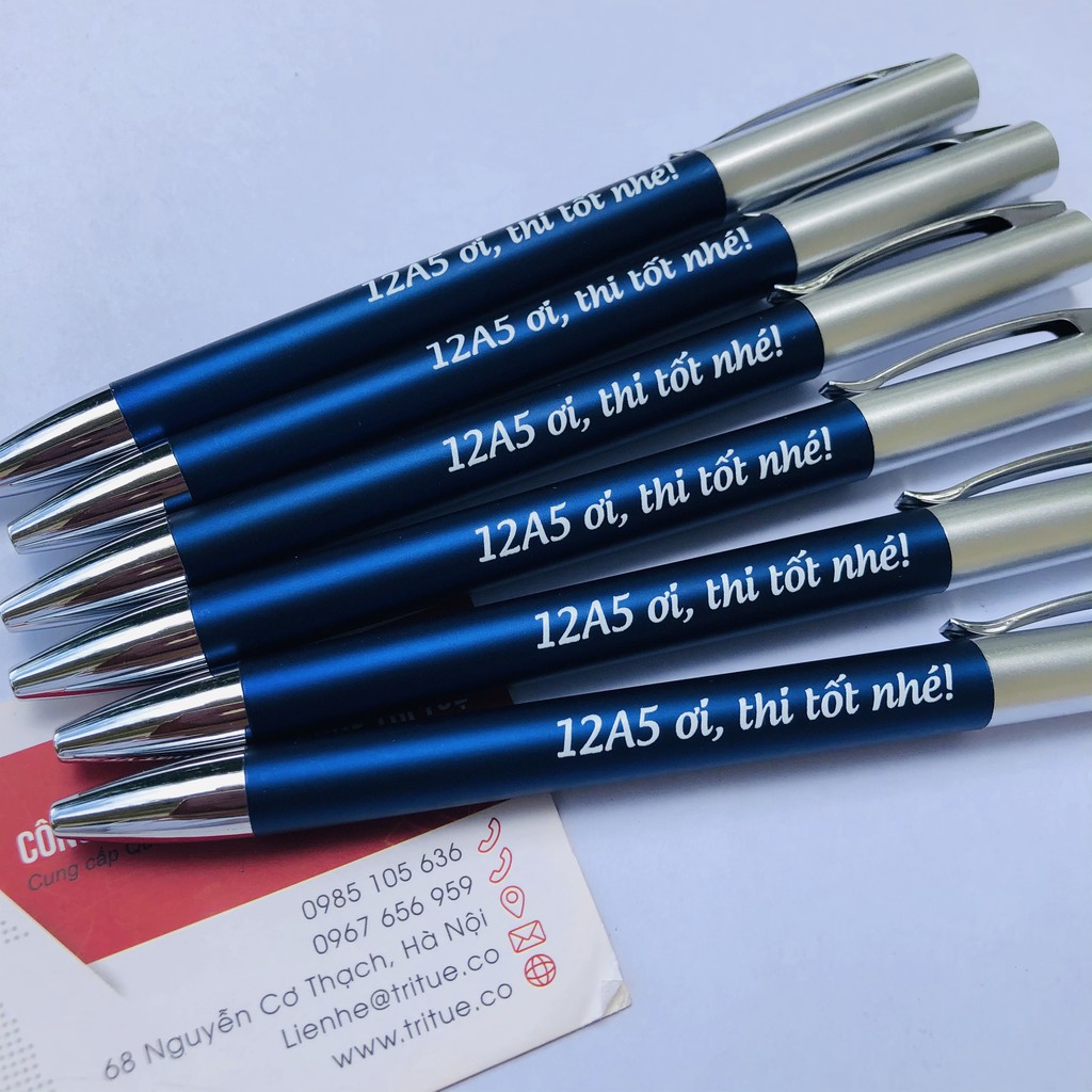 IN BÚT BI GIÁ RẺ THEO YÊU CẦU - IN ẤN LOGO CÔNG TY NHIỀU MÀU.