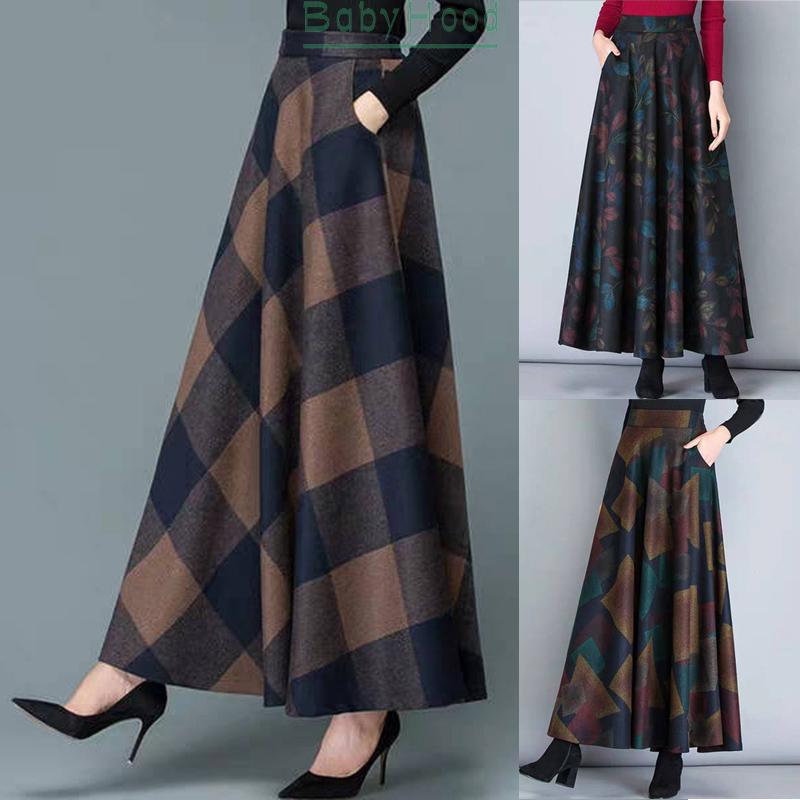 Chân Váy Maxi Lưng Cao Co Dãn Thời Trang Cho Nữ | BigBuy360 - bigbuy360.vn