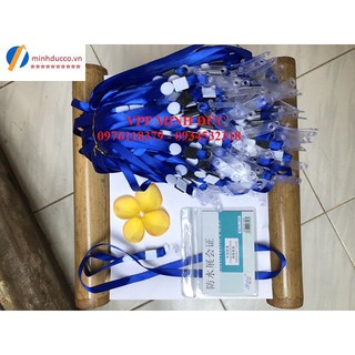 Thẻ nhân viên  mặt thẻ và dây hàng loại 1