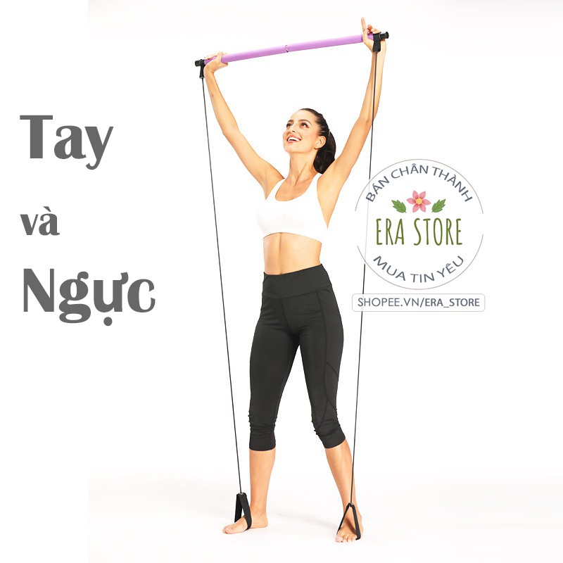 Dây Kéo Yoga Đa Năng Dụng Cụ Tập Thể Dục Và Yoga Toàn Thân Giúp Tập Bài Pilates Dễ Dàng