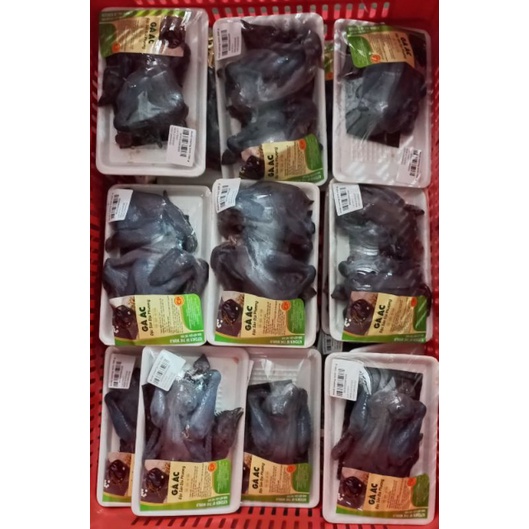 Gà ác khay 1 con( 180gr- 200gr)