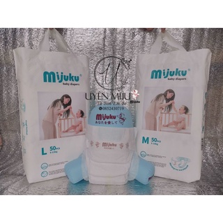 |SALE OFF|100 miếng tã dán Mijuku Nhật Bản size S~M~L