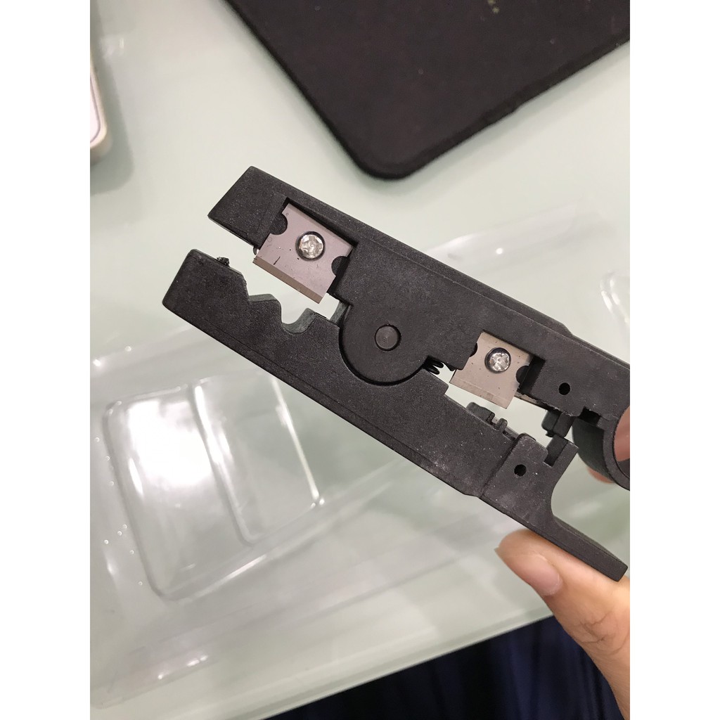 Tool tuốt quay cắt vỏ dây cáp mạng, thoại giá rẻ